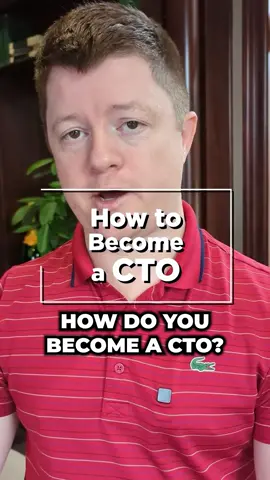 Two ways to become a CTO of a software company. #cto #startups