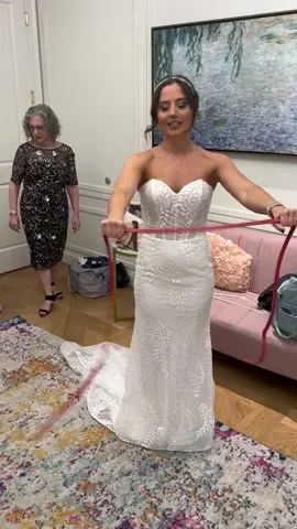 Feeling exactly how I wanted to on my wedding day! #strongandsexy #weddingday #fitbride #weddingdress #bridetobe 