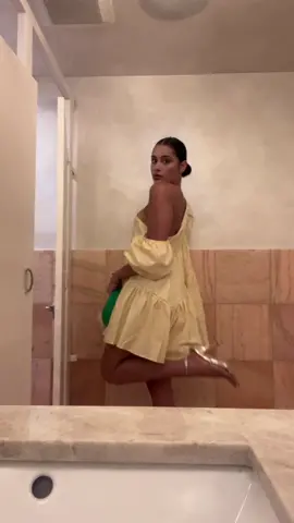 Easter fit ft. the bathroom