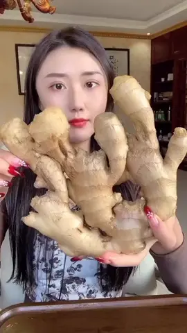 Crunchy ginger  Cr: kwai #mukbang #asmr #eating #eatingshow #crunchy #ginger