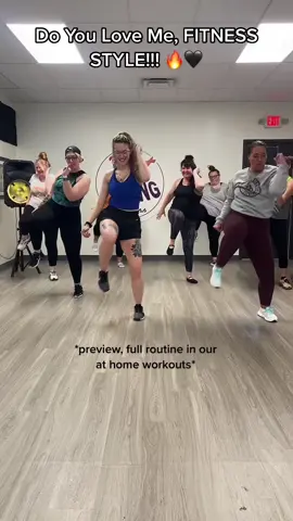 Do You Love Me.. FITNESS ROUTINE!!! Absolutely love this one, so much fun 🫶🏼 *full routine & workouts through our #beatboxingfitness app on the app store* #dancefitness #weightloss #athomeworkout #cardio #workout #dance #lowimpact 
