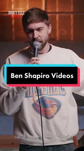 “Ben Shapiro Videos” 🎤: @wtfoskey | #donttellcomedy #willfoskey #standupcomedy #comedy #comedian #fyp #benshapiro 