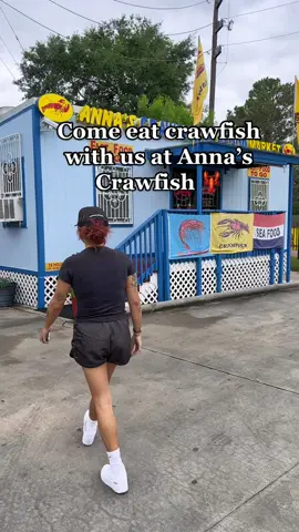 Come with us to eat Anna’s Crawfish & Seafood 🦞  #fyp #Foodie #houstonfood #houston #houstonfoodspots #crawfish #crab 