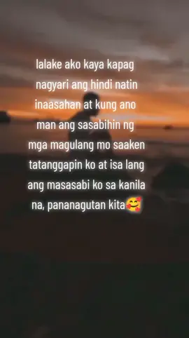 #wala na Ako masasabi s kanila kung hind na pananagutan kita