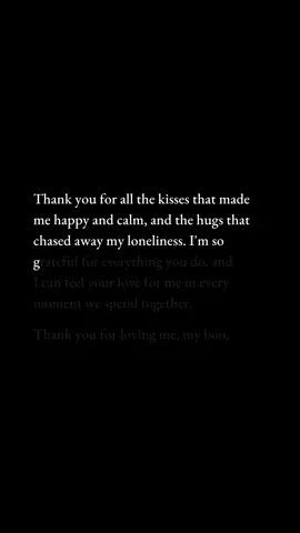 Thank you for everything. #loveletter