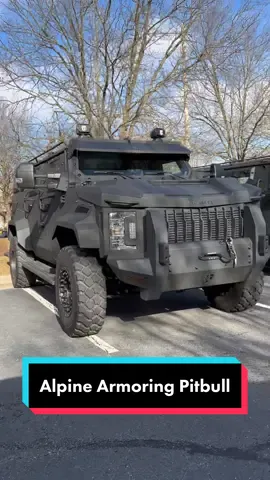 Which one are you choosing? A line of Alpine Armoring Pitbull VX armored vehicles at their showroom. These are not government owned*. #alpinearmoring #alpinearmoringpitbull #armoredvehicle #tactical #military #swat #police #fyp #policecar #pitbull 