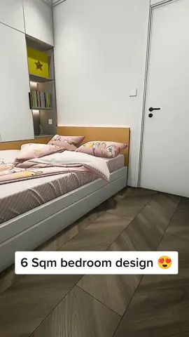6 Sqm bedroom design like that #bathroomdesign #roomdesign #foryoupage #fypシ #designer_bob #bedroomdesign
