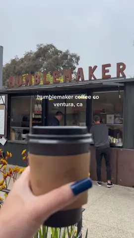 the cherry bomb latte is the best latte I’ve ever had @humblemaker.coffee #venturaca #weekendgetaway #coffeetok #coffeeshop
