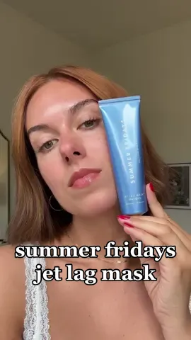 The best kept secret in my routine for any and all skin needs 💦💛 @summerfridays jet lag mask is available at summerfridays.com 🤝🏼 #jetlagmask #summerfridays #skincare #SkinCare101 #summerfridayspartner 