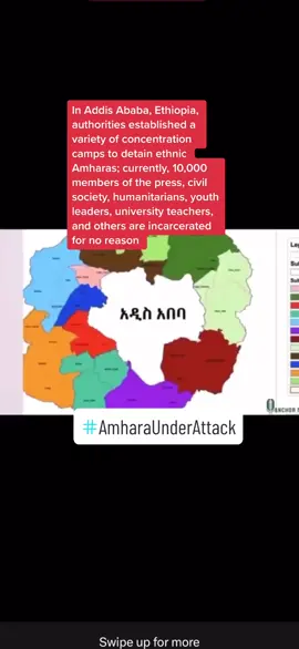 In Addis Ababa, Ethiopia, authorities established a variety of concentration camps to detain ethnic Amharas; currently, 10,000 members of the press, civil society, humanitarians, youth leaders, university teachers, and others are incarcerated for no reason #WarOnAmhara #AmharaUnderAttack #AbiyAhmedAli #statesponsoredamharagenocide #አማራዬ💚💛❤አማራዬ💚💛❤ #stopamharagenocide #statesponsoredamharagenocide #stopamharagenocide #AmharaGenocide #stopwaronamhara💚💛❤️ #addisabeba #AmharaGenocide #addisabeba🇪🇹❤🇪🇹 #amharaadministrationofaddisababa @aaa_amhara @amnesty @cnn @unpeacekeeping @unitednations 