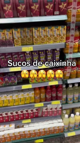 Sucos de caixinha 🫣🫣🤔