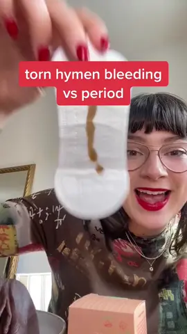 how to know if it’s a torn hymen or ur period? #periodtok #hymen  