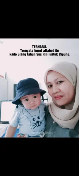 Konten mengandung bawang! Ternyata kado Ncus sangat berguna untuk Adek. Cipung Baca huruf😫#pengabdicipung #susrinicipung 