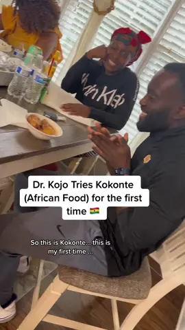 Tried something different when I went back home. Where can I find this type of African food in Los Angeles? 👀 #ghana #kokonte #fufu #AfricanFood #africa #family #comedy 