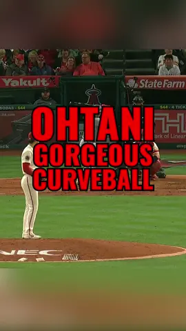 Shohei’s Gorgeous Curveball 😍 #baseball #pitching #pitchingninja 