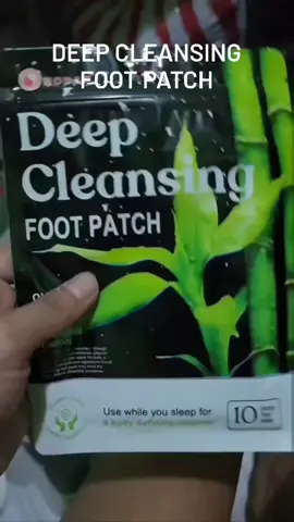 Deep Cleansing Foot Patch #footpad #footpatch #footpatchdetox #detox #reels 
