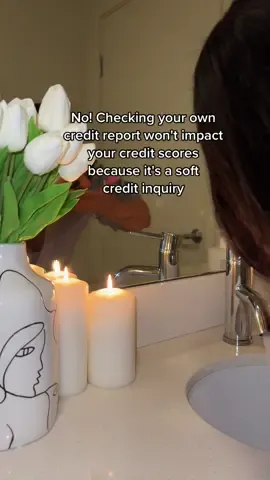 #ad @creditkarma Credit misconceptions: Does checking your credit score affect your score? 🤝 nighttime skincare routine