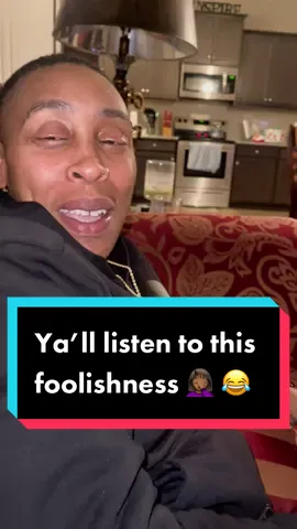 This is the kind of foolishness I deal with. Come get ya’ll friend. 😂 😂 😂  #reallifechronicles #marriedhumor #couplesoftiktok #fyp #toofunny 