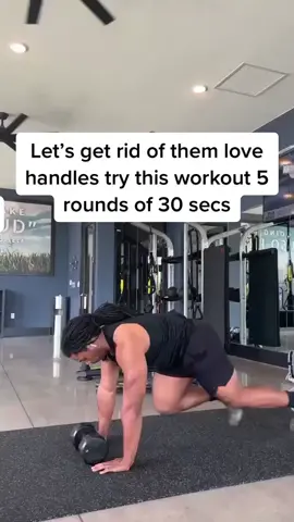 How to get rid of them love handles try this workout 💪🏾✅ Tag / Share / Save  Perform 5 rounds of 30 secs  #onlinefitness #cardio #fitnessmotivation #lovehandlesworkout #bellyfatburner