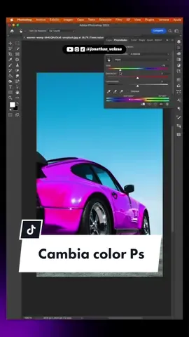 Cambiar el color de un objeto sin alterar los demás de la misma capa a veces suele complicarse y hoy te traigo este truquito para que salgas de ese aprieto😏⚡️ ¿Te lo sabías? ¿De qué otra manera lo haces?🤔 #adobephotoshop #photoshop #tutorialphotoshop #diseñografico ##photoshoptutorial##photoshiptips