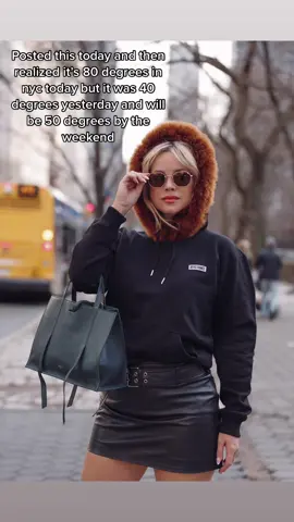 Am i really talking about the weather 🙃 they say thats what old people do #weather #nyc #girltalk 