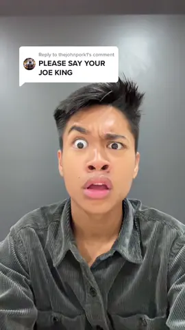Replying to @thejohnpork1 Everyone’s been asking me to say this 🤣 #joeking #voiceimpression #voiceimpressions #voicechallenge 