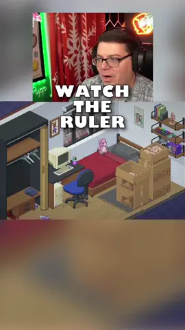 Epic journey for this ruler! 😝 #unpacking #unpackinggame #twitchclips #gamertiktok #gaming #indiegame #cozygame 