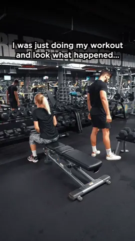 The Most Awkward Gym Moment Ever  STAGED OR REAL