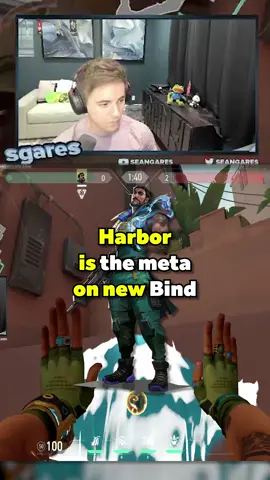 #harbor will define the meta on new #bind #valorant #valoranttips #twitchstreamer #seangares #fyp