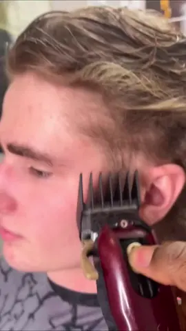 One of the craziest mullets for sure #mulletszn #lightskin #haircuts