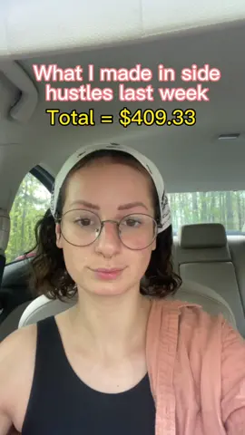 How I made $409.33 by doing sidehustles!! Tried some new things last week #sidehustleideas #sidehustlewithme #rover #roversitter #sidehustle #moneymindset 