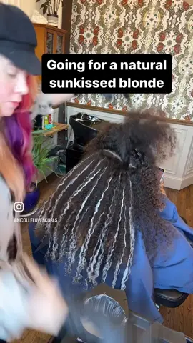 My guest flew in all the way in from DR for this sunkissed highlights  • #curlyhair #curlytutorial #naturallycurlyhair #loveyourcurls #colortransformation #colorapplication   #curlytransformation #curlyvideo #hairtiktok #behindthechair #curlspecialist #colorspecialist #nycurlspecialist #nycolorist  @behindthechair.com @beautylaunchpad @modernsalon_official @americansalon_ @cosmoprofbeauty 