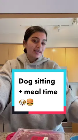 Help me make TWO dog dinners 🍔🐶 #rawfeddog #dogasmr #dogfoodie #dogenrichment 