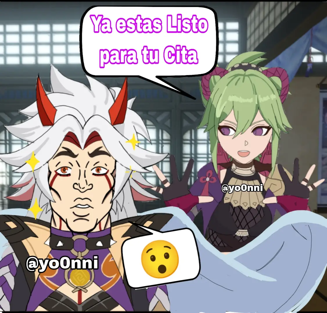 itto todo un galan #GenshinImpact #genshinimpact1 #genshinmemes #genshinimpactedit #genshinedit #genshintok #genshinimpactmemes #itto #kukishinobu #hoyocreators 