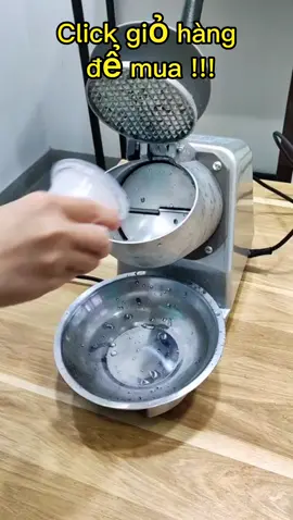 Máy bào đá làm siro đá-kem đá siêu mát cho mùa hè #LearnOnTikTok #xuhuong #kem #trasua  