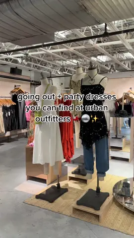 Which dress would you wear on a night out with the girlies? 🤩 #urbanoutfitters #goingoutdress #partyoutfit 