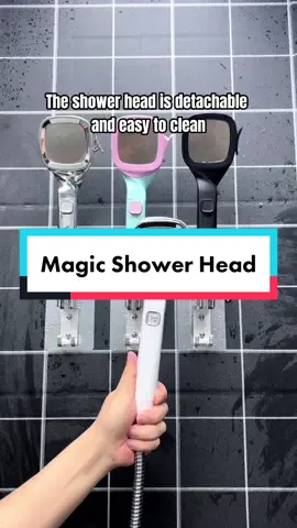 Upgrade your shower experience with our magic shower head 🚿 #shower #showerhead #bathroom #gadget 