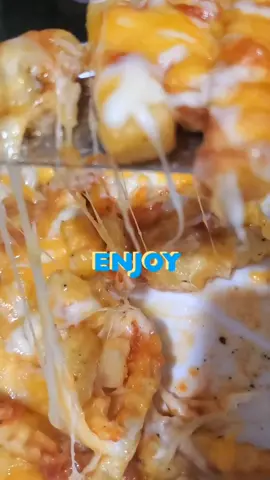 Pizza Fries for Kids #pizzafries #kidsmeal #foryoupage #trending 