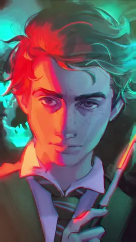 upon requests, #sebastiansallow , our devoted fearless boy🐍 #art #artistsoftiktok #hogwartslegacy 