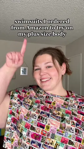 Amazon swimsuit try on! Which is most like your style? #plussizeswim #plussizeswimwear #plussizeswimsuitcheck #everybodyisabeachbody #amazonswim 