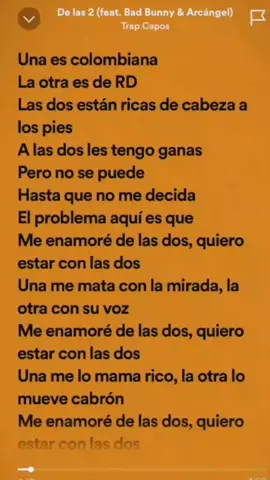 parte 3|De las dos-Bab Bunny & Arcángel#speedsongs #parati #fyp #music #spotify #viral #tiktok 