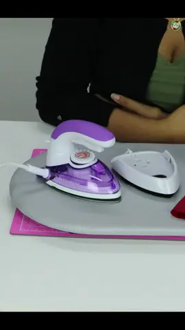 mini ferro de passar que vai do seu ateliê direto para uma viagem! #marpax #artesanato #viral 