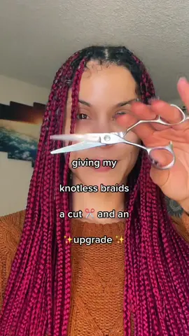 a little click clack and a little razzle dazzle #knotlessbraids #braidswithbeads #hairtutorial #braidtok 