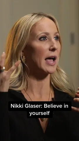 Talent alone isn’t enough, you have to believe in yourself! #nikkiglaser #comedian 