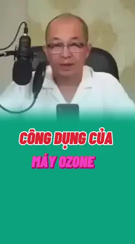 Công dụng máy ozone