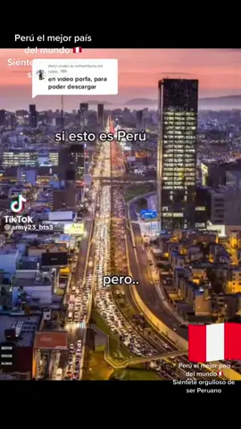 🇵🇪🇵🇪🇵🇪🇵🇪🇵🇪🇵🇪🇵🇪🇵🇪 Peru el mejor pais del mundo 🇵🇪 Los peruanos tenemos la fortuna de haber nacido en uno de los mejores países del mundo, sientete orgulloso de la tierra que te vio nacer. El Perú es uno de los países más variados del mundo.  Un país multicultural, lleno de tradiciones, una laureada gastronomía y vastas reservas naturales.  Posee 12 patrimonios mundiales reconocidos por Unesco y es dueño de 84 de las 117 zonas de vida que existen en el mundo. Arriba Peru! 🇵🇪🇵🇪🇵🇪🇵🇪🇵🇪🇵🇪🇵🇪🇵🇪🇵🇪🇵🇪
