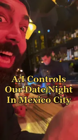 Date night in Mexico City controlled by A.I. We let a travel guide A.I tell us what to do for an entire night. We enjoyed some of the best speakeasies in the city.  I travel the world and eat a lot of food. If you are into either of those things, I would love if you came a long. #traveltiktok #mexicocity #travellife #foodtiktok #michaelmotamedi #guidegeek 
