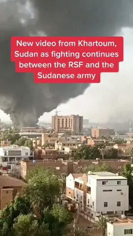 NEW: Ongoing battles for control of Sudan #Khartoum #Sudan #RSF #News 
