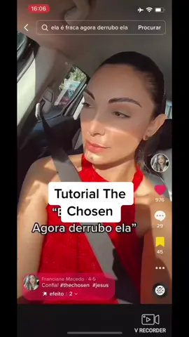 Ouvi crianças chorando? Esta ai amores!!!!! Tutorial do video do the chose. Bjusss #thechosen  #tutorial 
