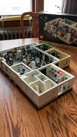 So many scenes to re-create! So I added a little extra to the set… @LEGO @The Office #theoffice #lego #legotheoffice 
